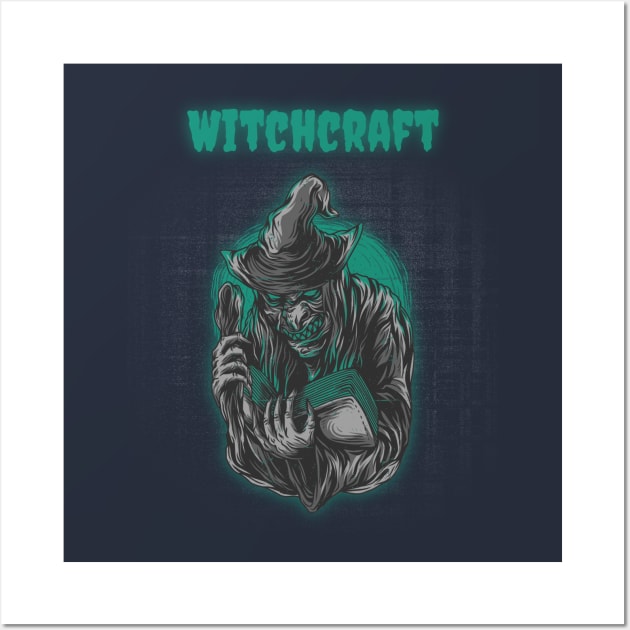 Witchcraft Design Wall Art by World upside down